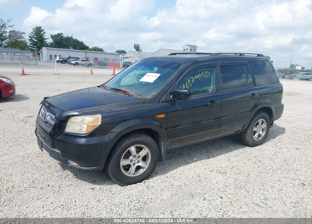 2007 HONDA PILOT EX-L VIN: 2HKYF18717H525705