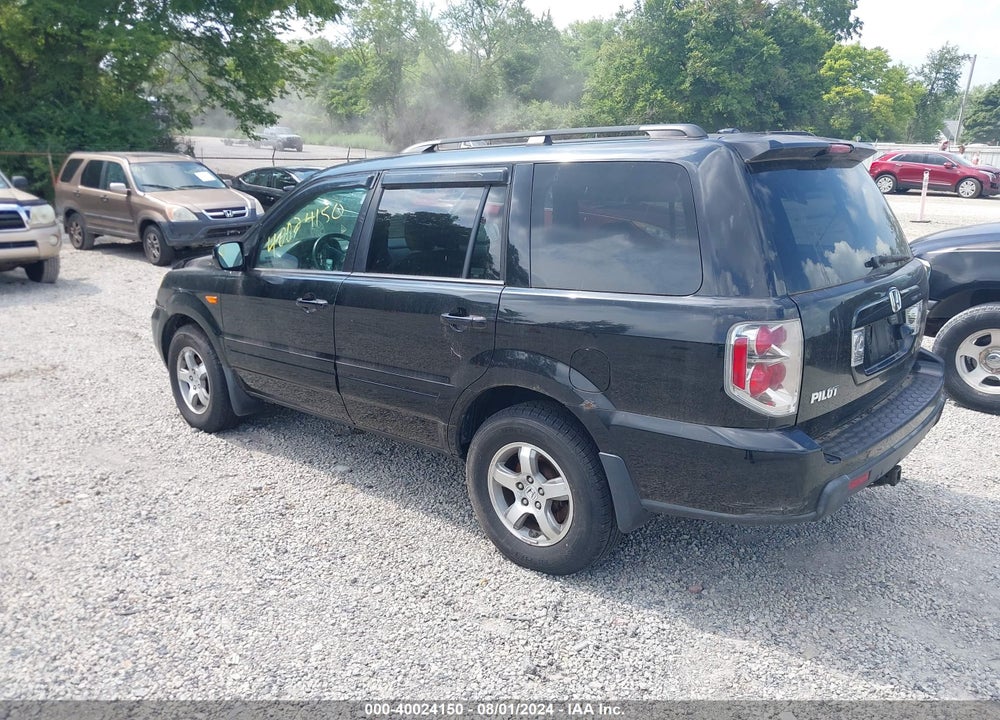 2007 HONDA PILOT EX-L VIN: 2HKYF18717H525705