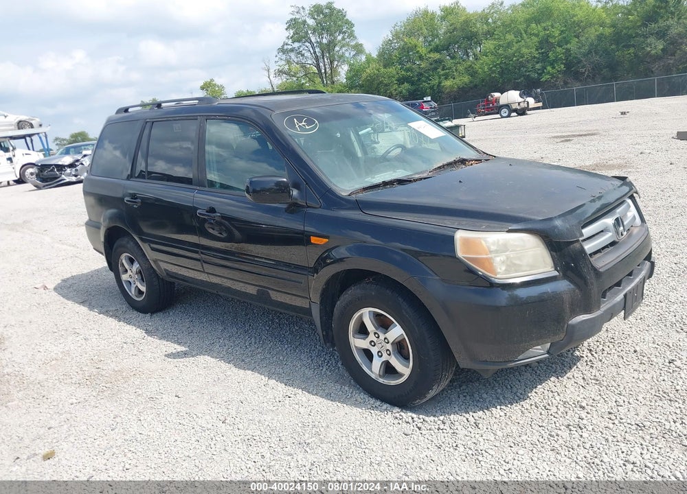 2007 HONDA PILOT EX-L VIN: 2HKYF18717H525705