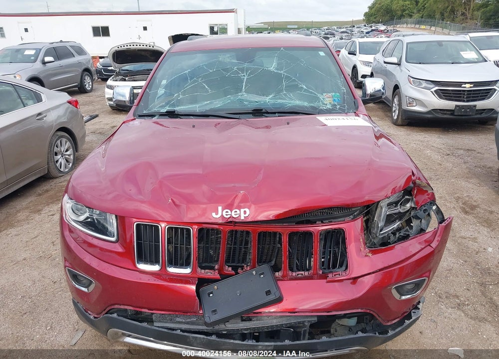 2014 JEEP GRAND CHEROKEE LIMITED VIN: 1C4RJFBG7EC227337