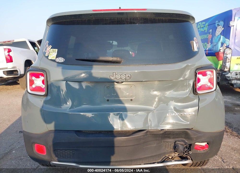 2017 JEEP RENEGADE LIMITED VIN: ZACCJBDB8HPF84686