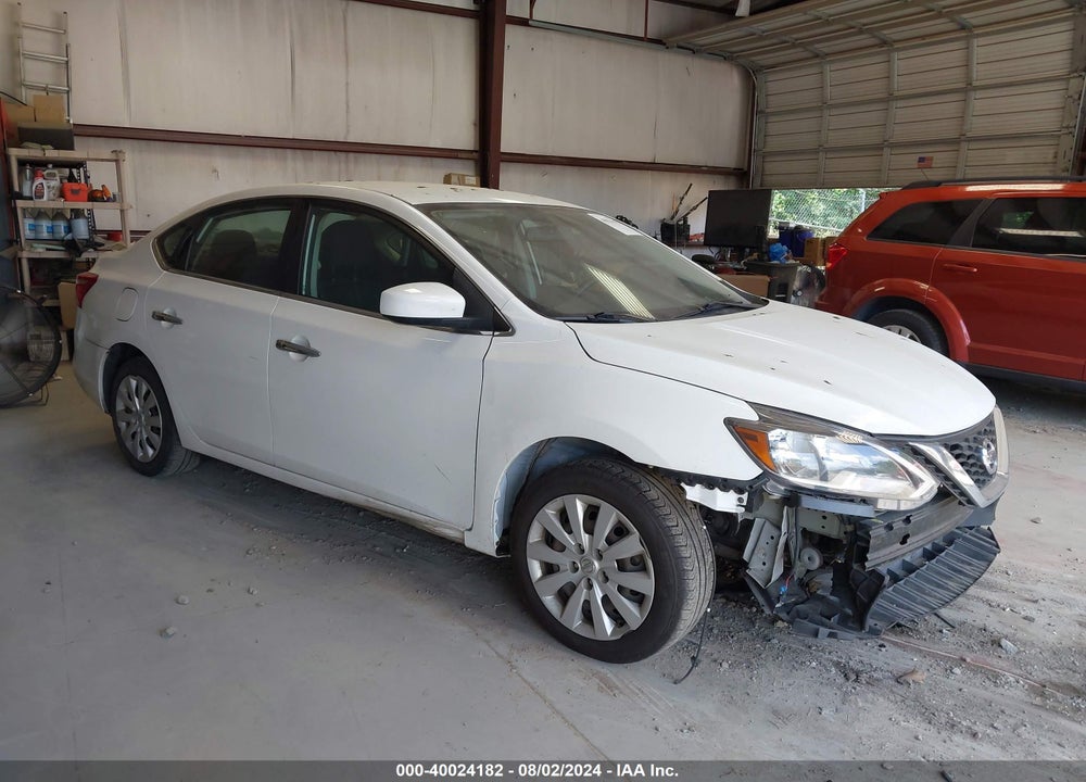 2017 NISSAN SENTRA SV VIN: 3N1AB7AP4HY347435
