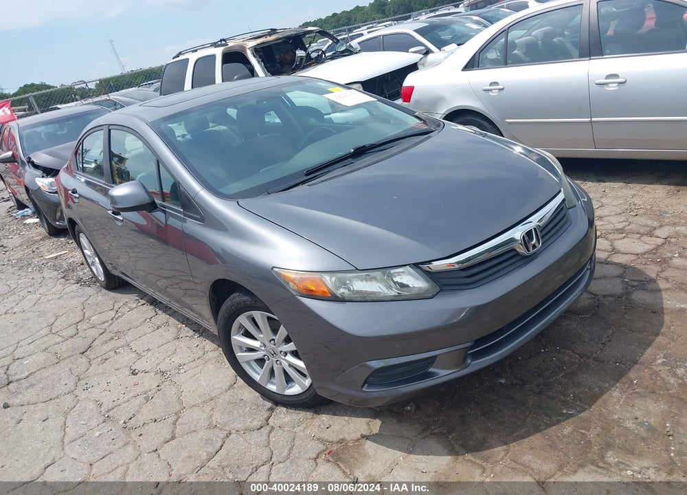 2012 HONDA CIVIC EX VIN: 19XFB2F82CE025409