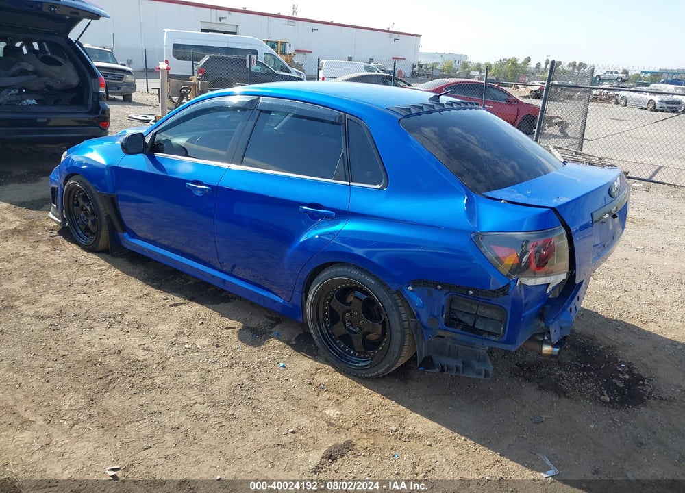 2012 SUBARU IMPREZA WRX VIN: JF1GV7E63CG009654