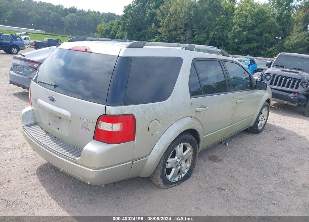 2006 FORD FREESTYLE LIMITED VIN: 1FMDK06126GA46372