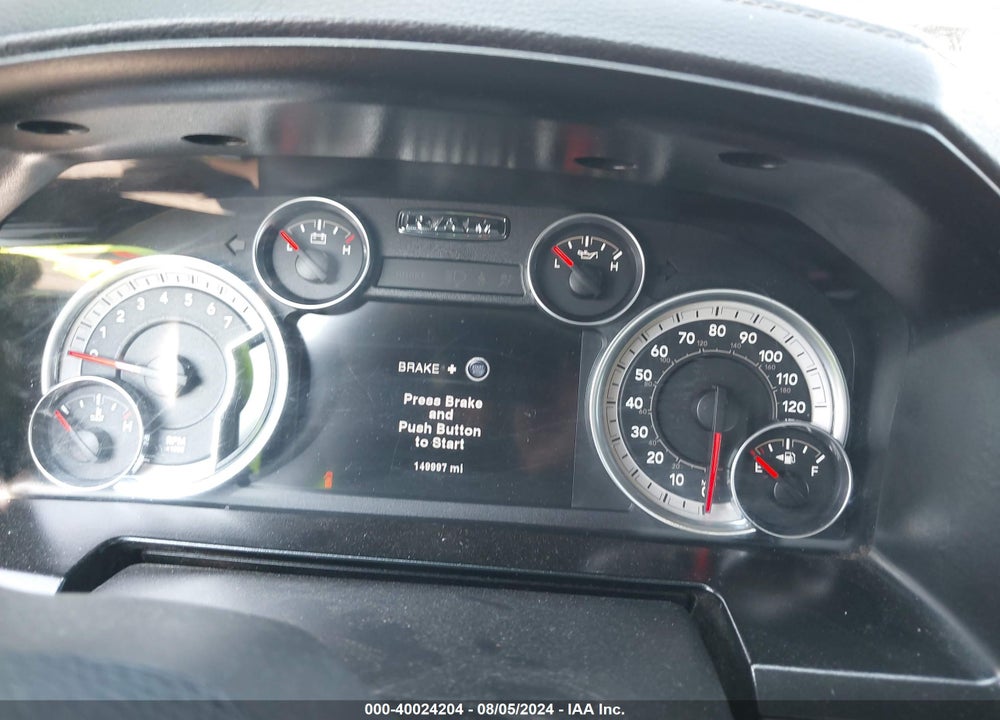 2014 RAM 1500 R/T VIN: 3C6JR6CTXEG148833
