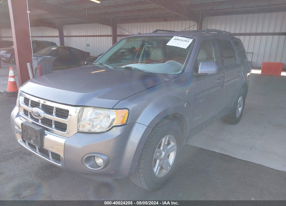 2008 FORD ESCAPE HYBRID VIN: 1FMCU59H98KA67960