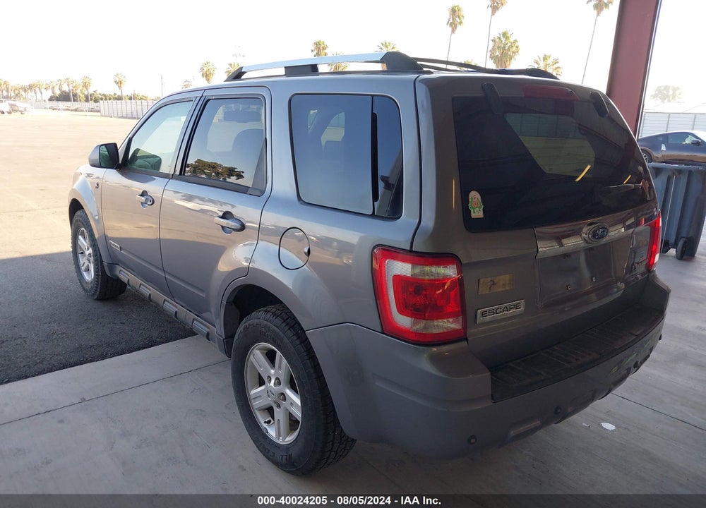 2008 FORD ESCAPE HYBRID VIN: 1FMCU59H98KA67960