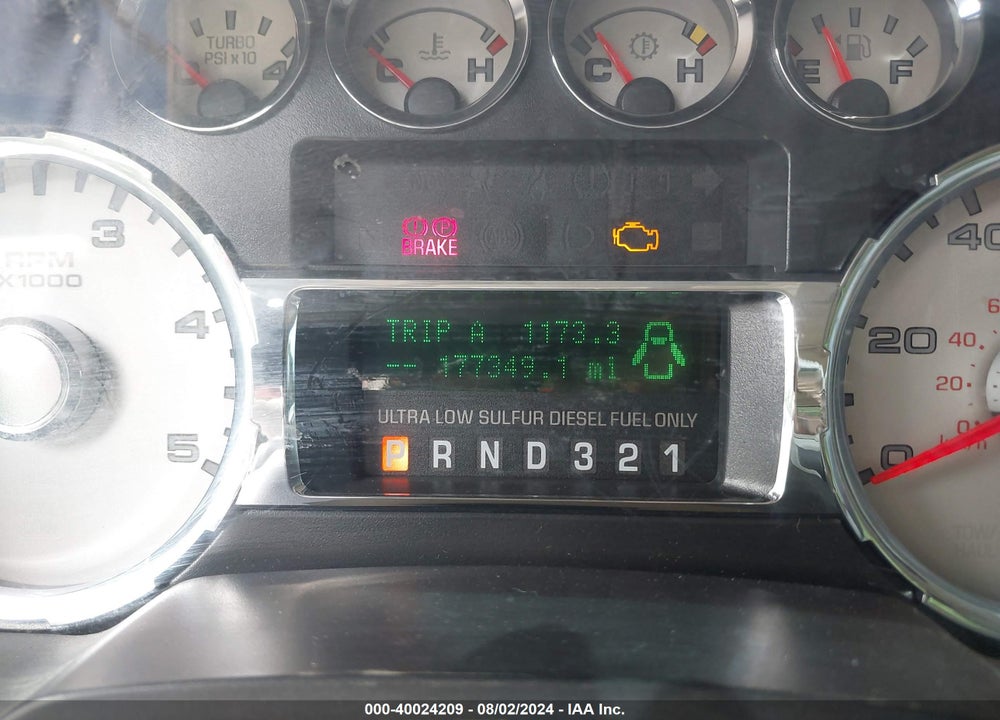 2010 FORD F-350 LARIAT VIN: 1FTWW3DR3AEA41052