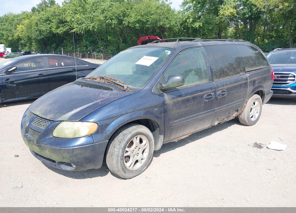 2004 DODGE GRAND CARAVAN SXT VIN: 2D4GP44L74R598835