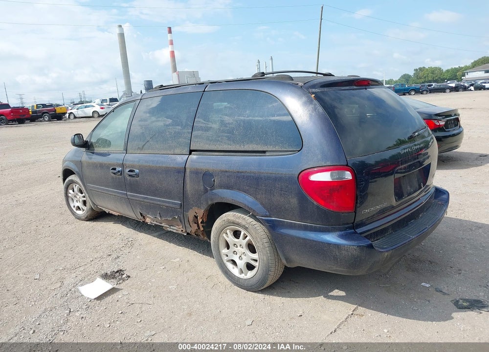 2004 DODGE GRAND CARAVAN SXT VIN: 2D4GP44L74R598835
