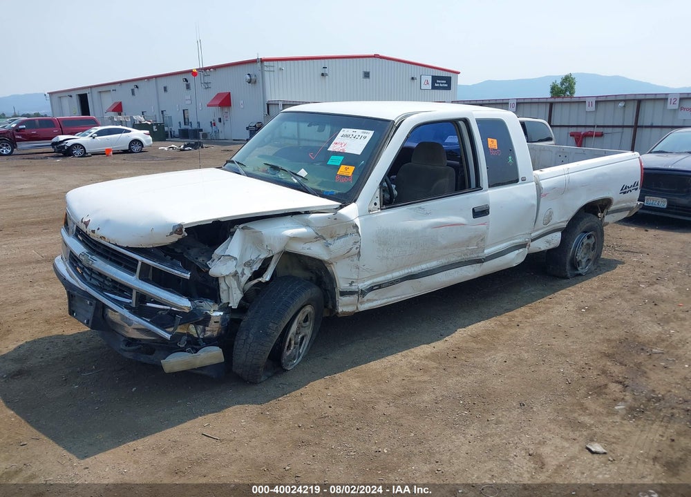 1998 CHEVROLET K1500 FLEETSIDE VIN: 1GCEK19R2WE150095
