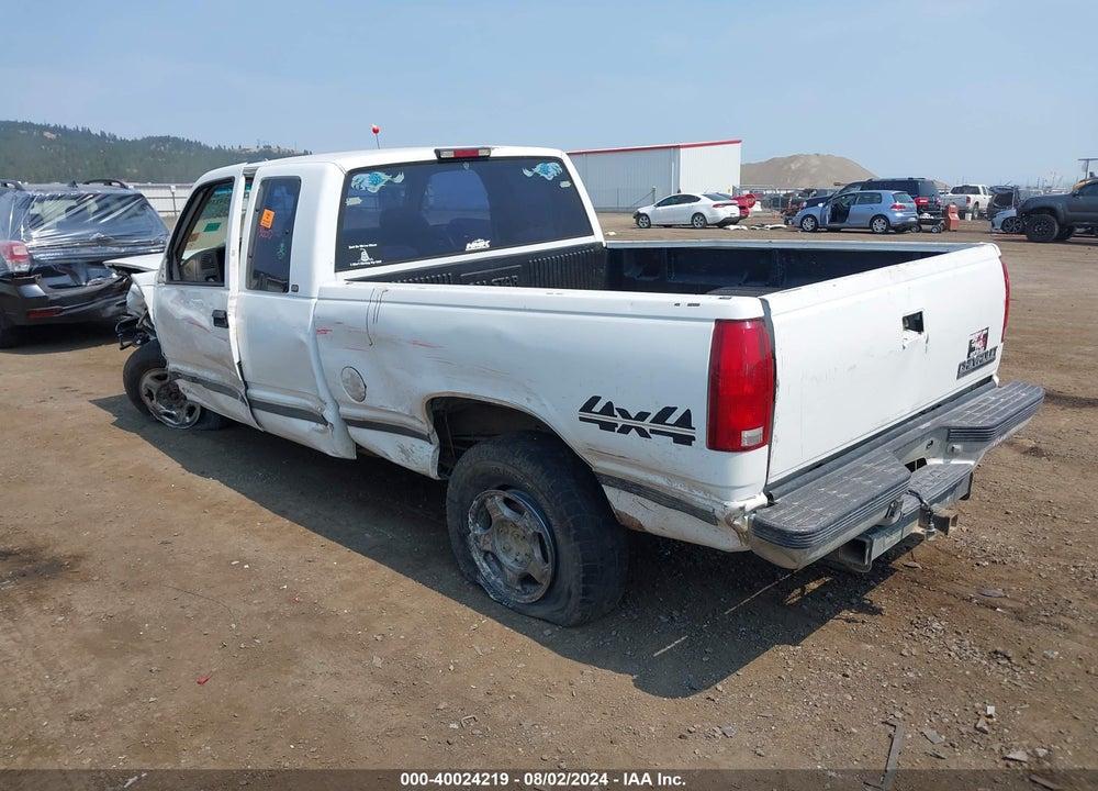1998 CHEVROLET K1500 FLEETSIDE VIN: 1GCEK19R2WE150095