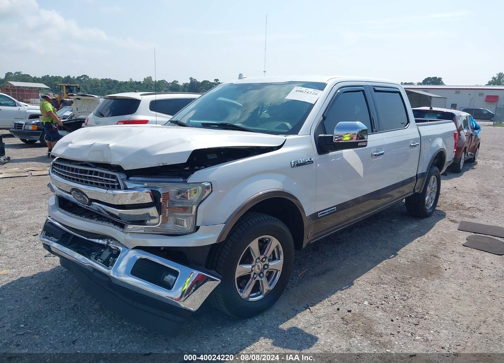 2018 FORD F150 SUPERCREW VIN: 1FTFW1C1XJFD73189