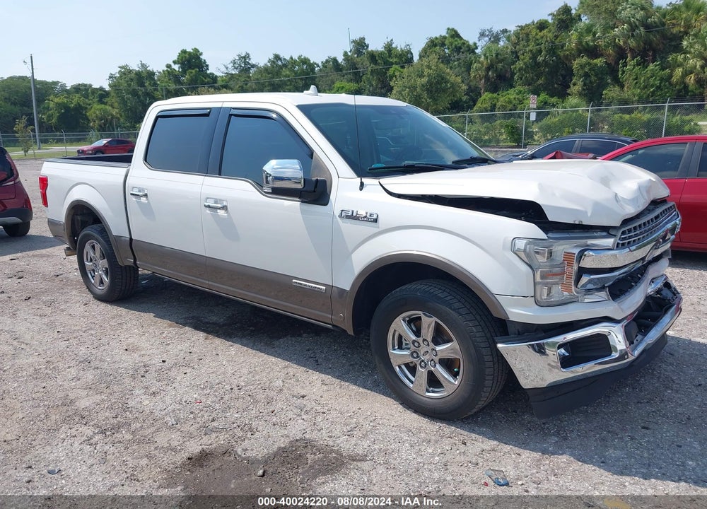 2018 FORD F150 SUPERCREW VIN: 1FTFW1C1XJFD73189