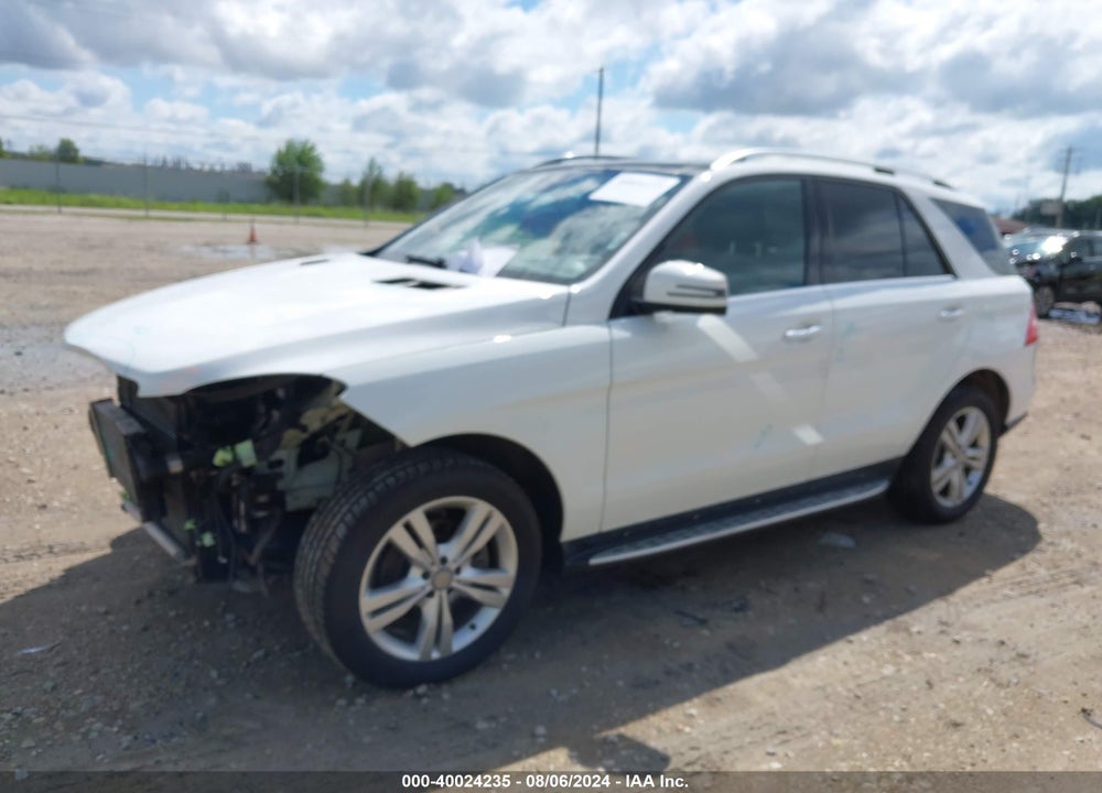 2014 MERCEDES-BENZ ML 350 BLUETEC 4MATIC VIN: 4JGDA2EB5EA286896