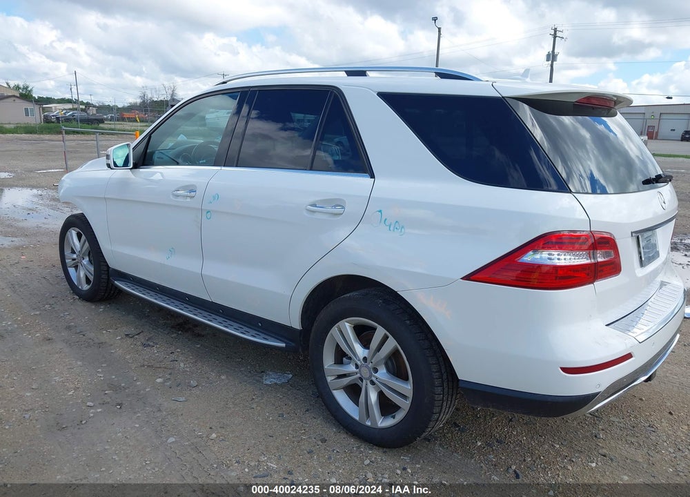 2014 MERCEDES-BENZ ML 350 BLUETEC 4MATIC VIN: 4JGDA2EB5EA286896