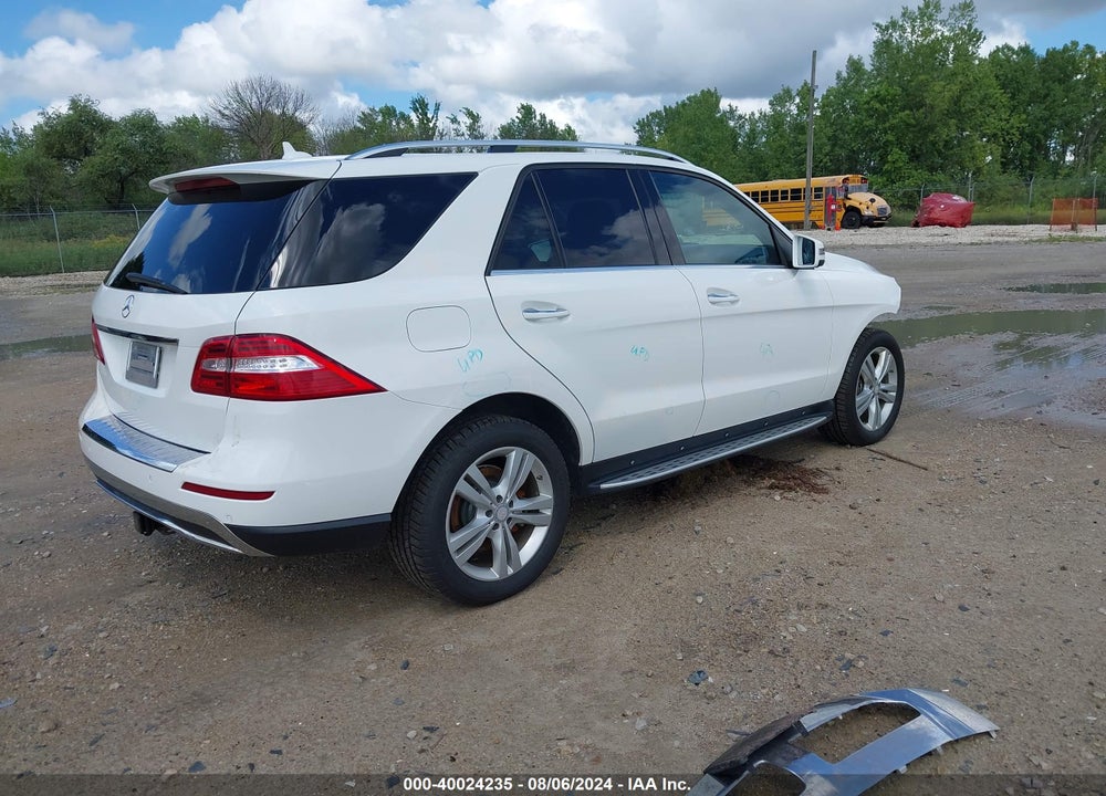 2014 MERCEDES-BENZ ML 350 BLUETEC 4MATIC VIN: 4JGDA2EB5EA286896