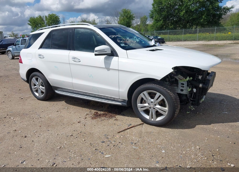 2014 MERCEDES-BENZ ML 350 BLUETEC 4MATIC VIN: 4JGDA2EB5EA286896