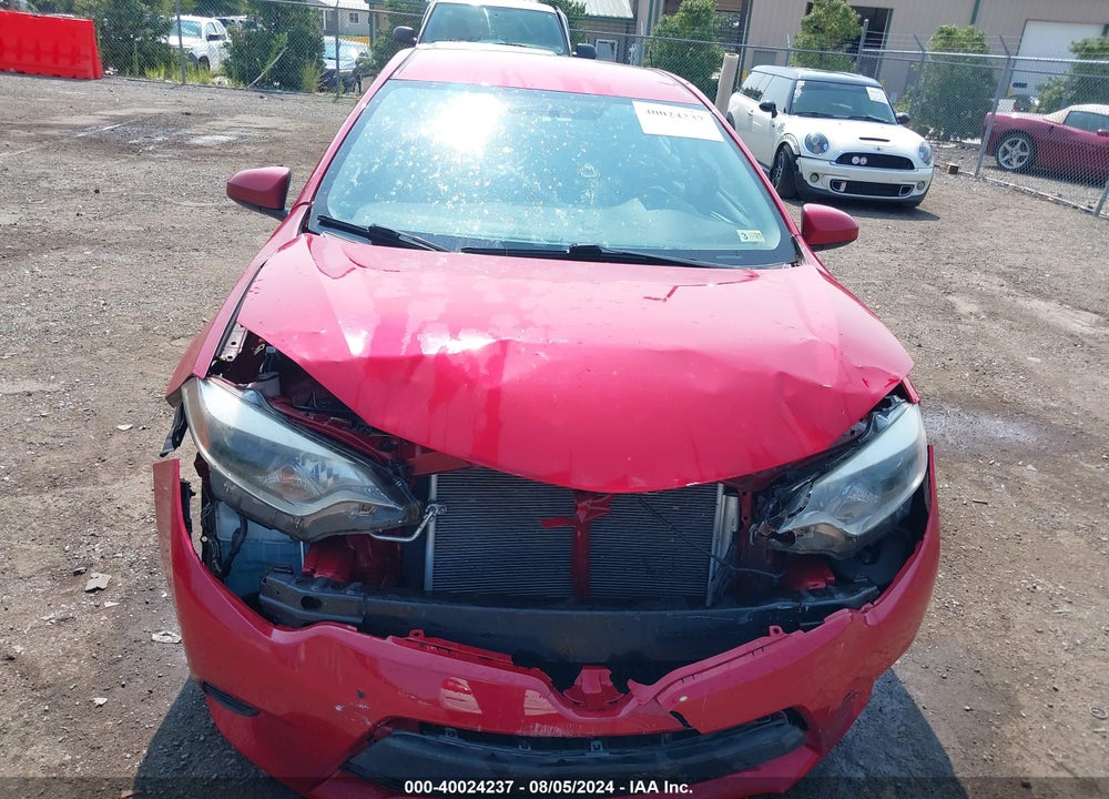 2014 TOYOTA COROLLA LE VIN: 2T1BURHE1EC125300