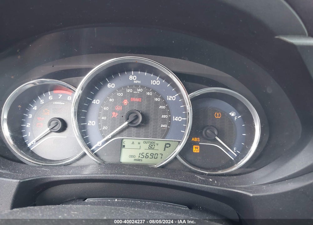 2014 TOYOTA COROLLA LE VIN: 2T1BURHE1EC125300