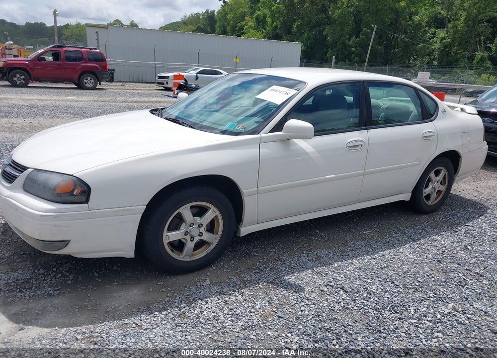 2005 CHEVROLET IMPALA LS VIN: 2G1WH52K159200681