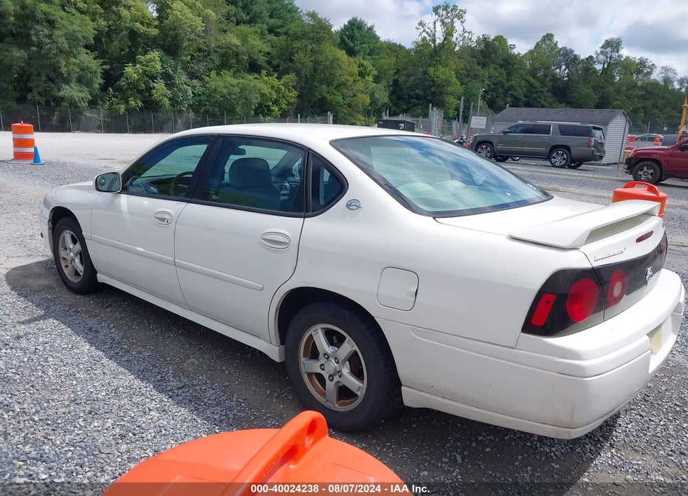 2005 CHEVROLET IMPALA LS VIN: 2G1WH52K159200681