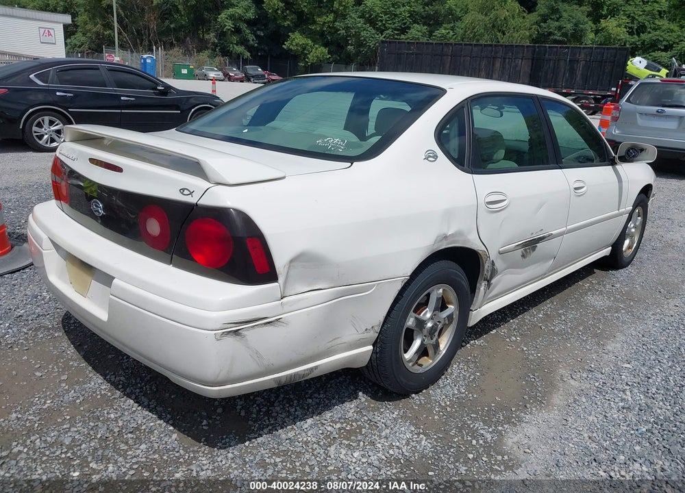 2005 CHEVROLET IMPALA LS VIN: 2G1WH52K159200681