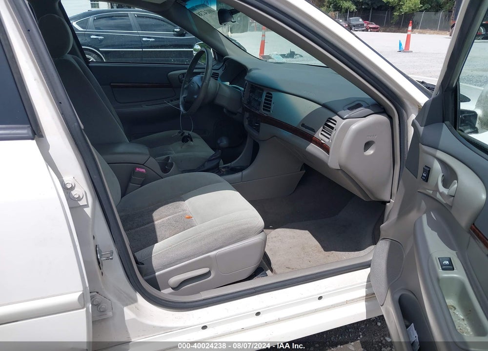 2005 CHEVROLET IMPALA LS VIN: 2G1WH52K159200681