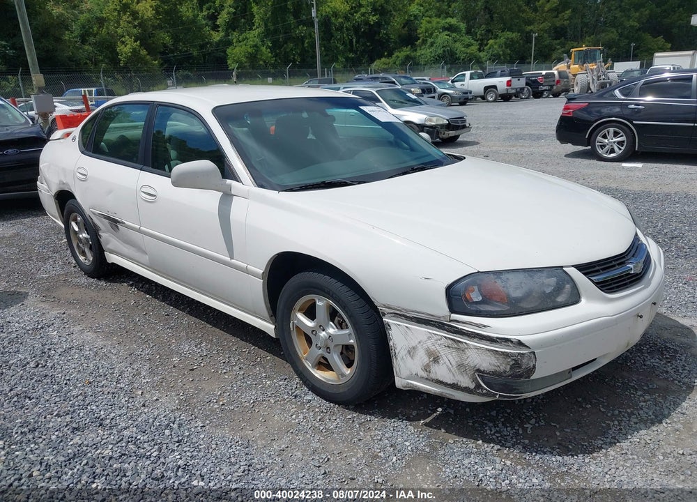 2005 CHEVROLET IMPALA LS VIN: 2G1WH52K159200681
