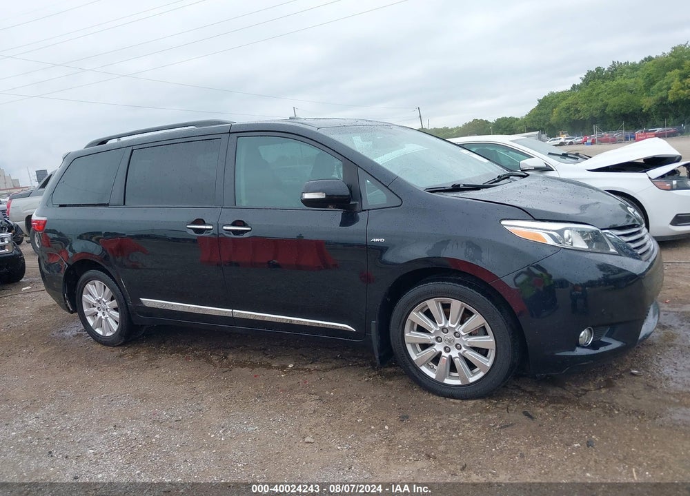 2017 TOYOTA SIENNA LIMITED PREMIUM 7 PASSENGER VIN: 5TDDZ3DC5HS180730