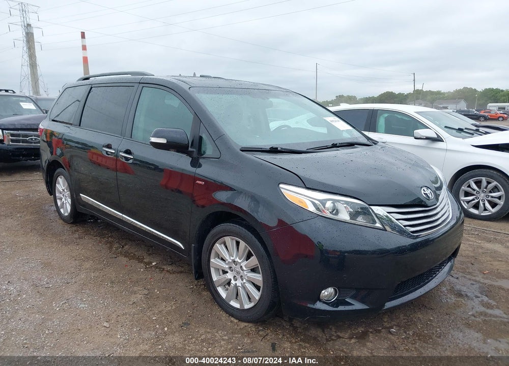2017 TOYOTA SIENNA LIMITED PREMIUM 7 PASSENGER VIN: 5TDDZ3DC5HS180730
