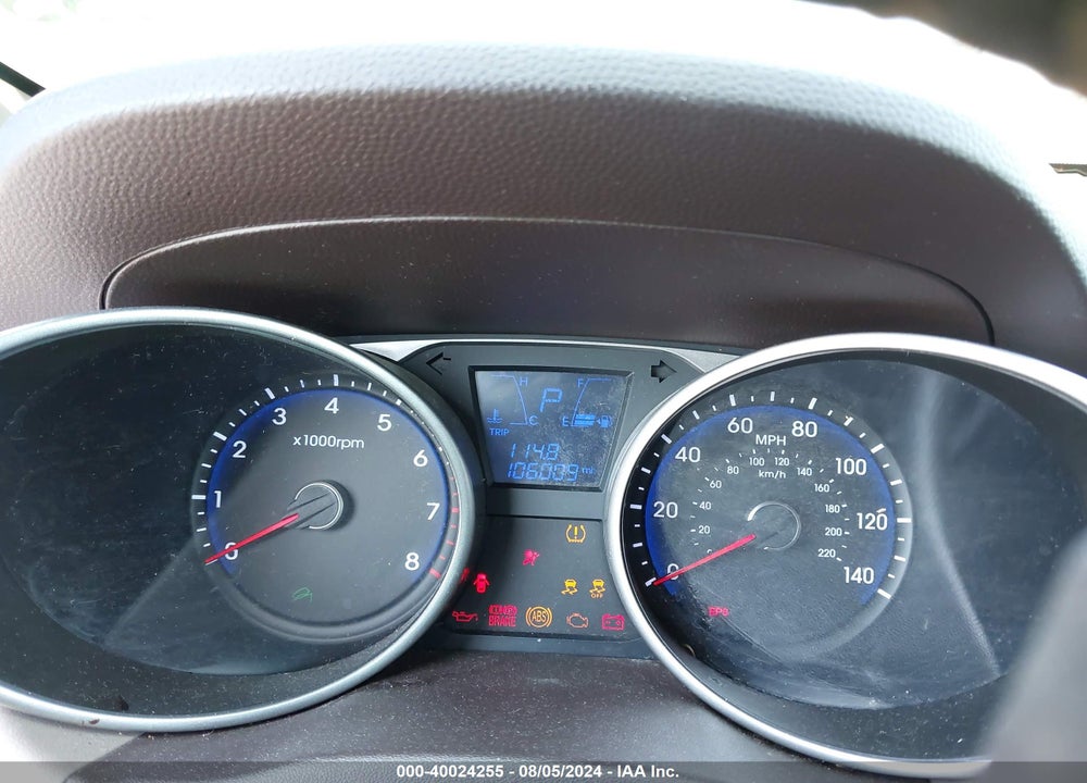 2012 HYUNDAI TUCSON GLS VIN: KM8JU3AC7CU517761