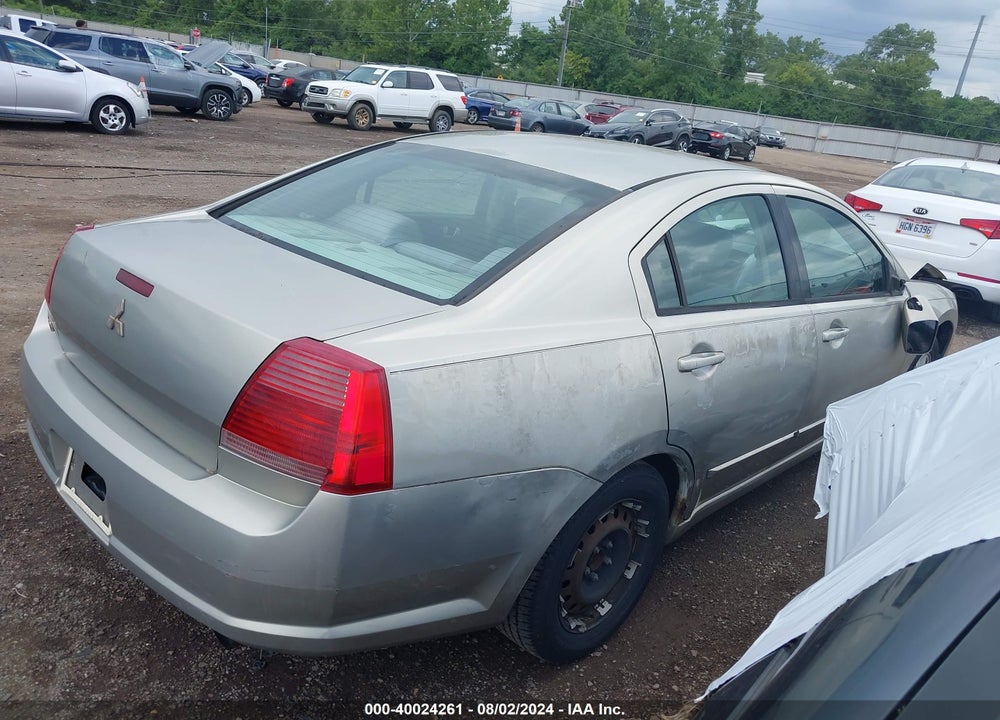 2006 MITSUBISHI GALANT ES/SE VIN: 4A3AB36F96E013916