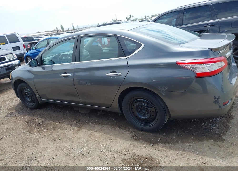 2015 NISSAN SENTRA FE+ S VIN: 3N1AB7AP9FY281154