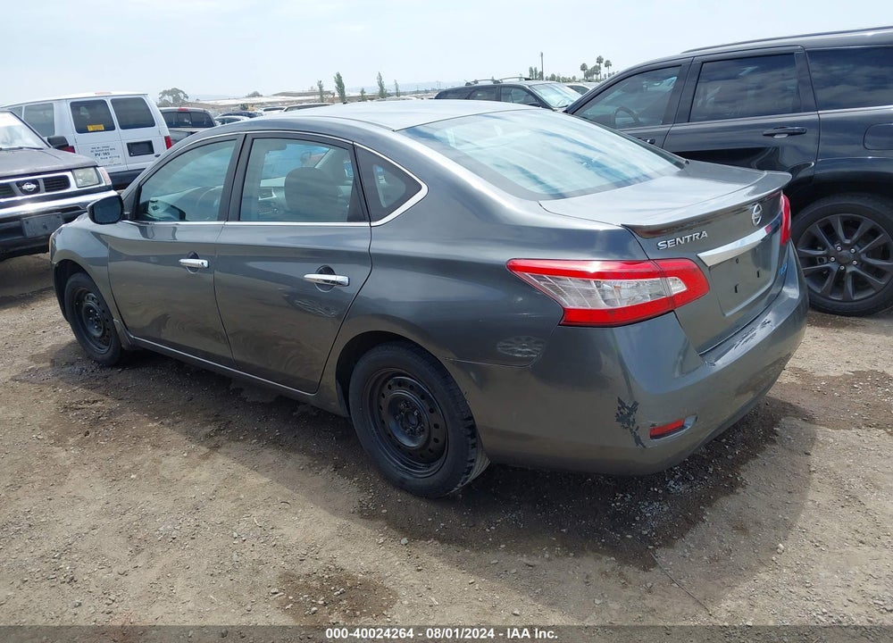 2015 NISSAN SENTRA FE+ S VIN: 3N1AB7AP9FY281154