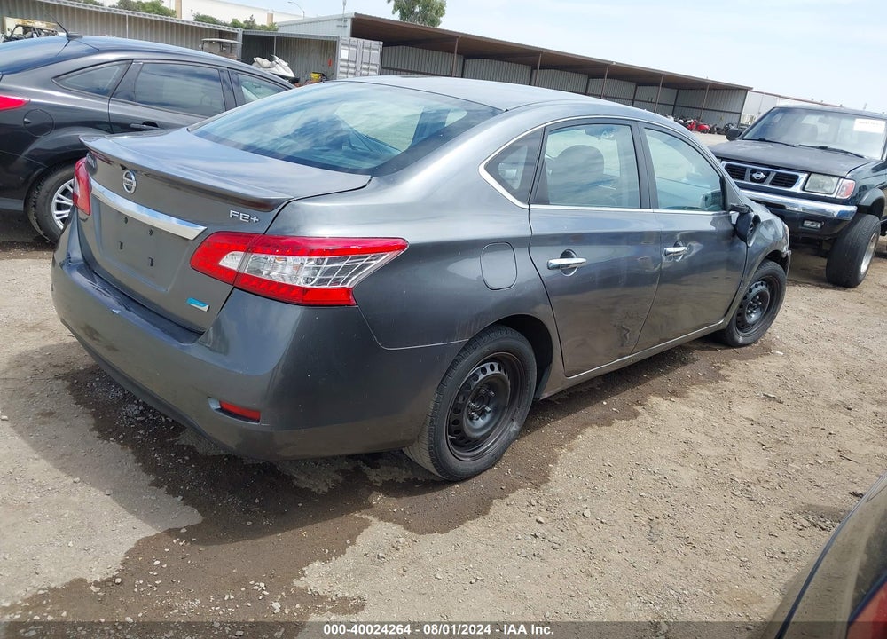 2015 NISSAN SENTRA FE+ S VIN: 3N1AB7AP9FY281154