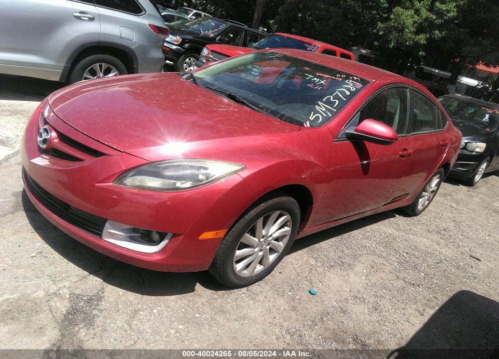 2012 MAZDA MAZDA6 I TOURING VIN: 1YVHZ8DH9C5M37889