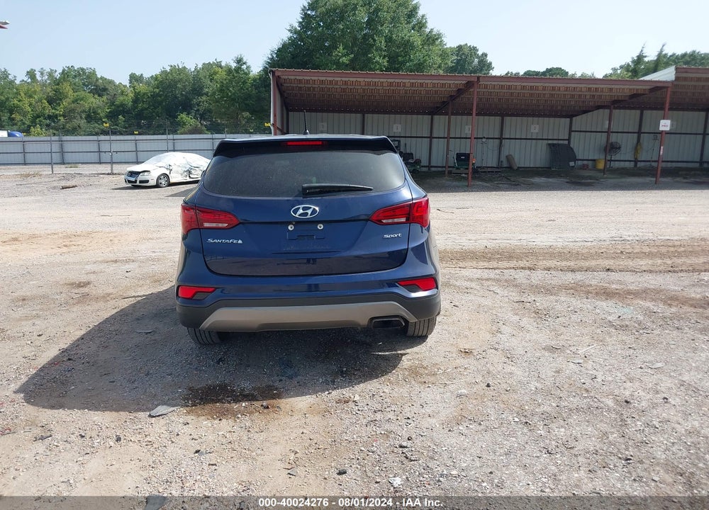 2018 HYUNDAI SANTA FE SPORT 2.4L VIN: 5XYZT3LB1JG509345