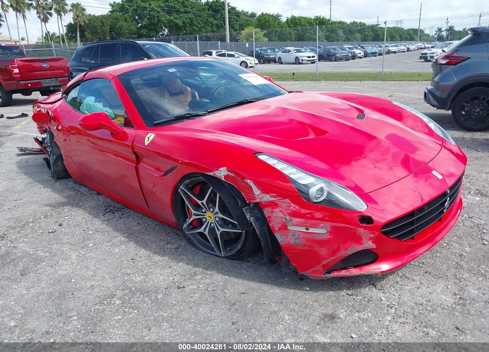 2015 FERRARI CALIFORNIA T VIN: ZFF77XJAXF0206222