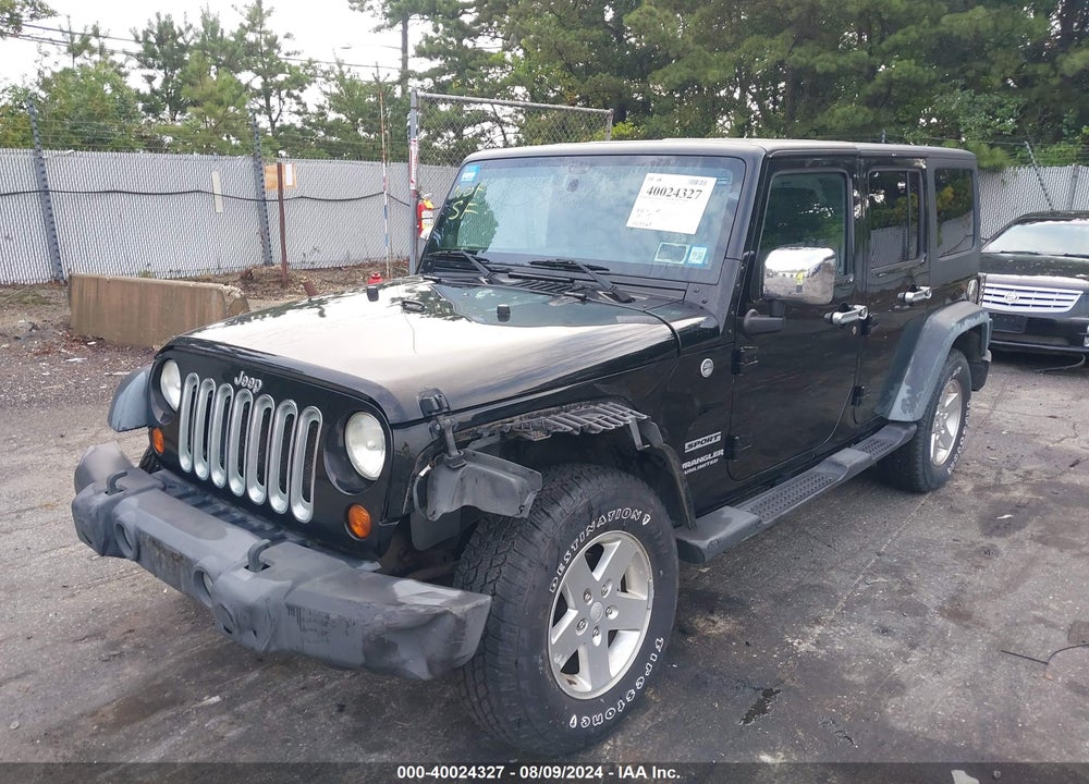 2011 JEEP WRANGLER UNLIMITED SPORT VIN: 1J4HA3H13BL586607
