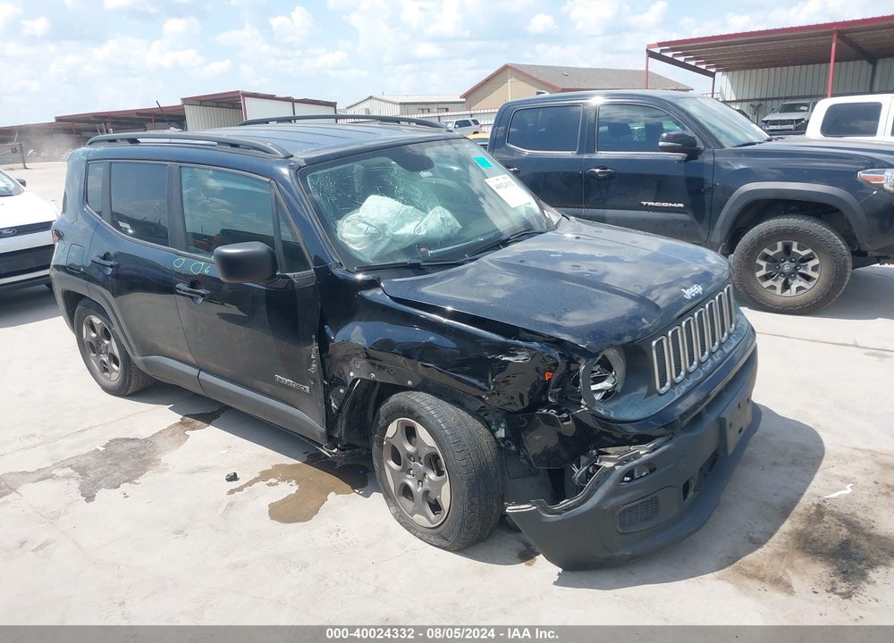 2017 JEEP RENEGADE SPORT FWD VIN: ZACCJAAB7HPF15826