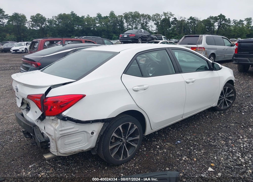 2018 TOYOTA COROLLA SE VIN: 2T1BURHE0JC063060
