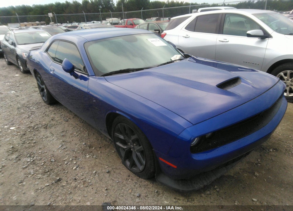 2022 DODGE CHALLENGER R/T VIN: 2C3CDZBT4NH230760