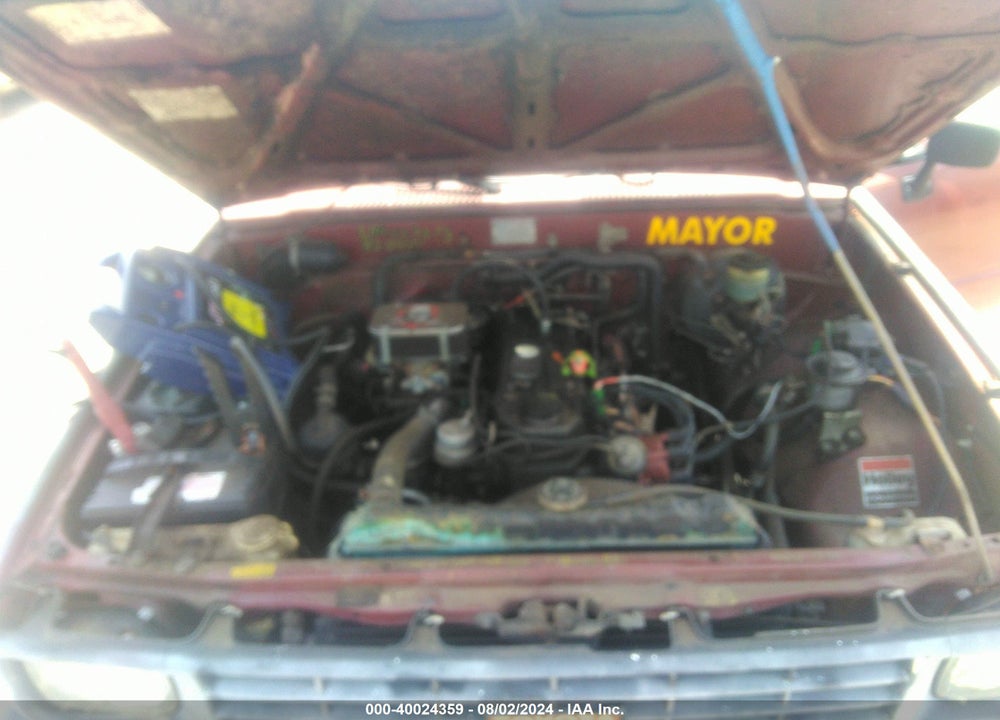 1985 TOYOTA PICKUP XTRACAB RN56 DLX VIN: JT4RN56D9F5029914