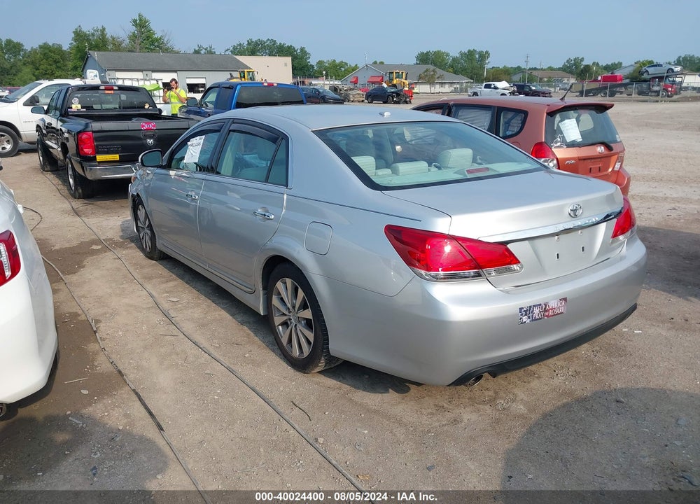 2011 TOYOTA AVALON LIMITED VIN: 4T1BK3DB1BU425606
