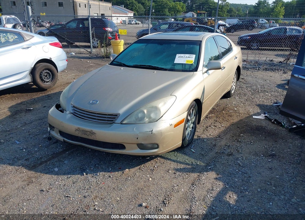 2003 LEXUS ES 300 VIN: JTHBF30G130128109