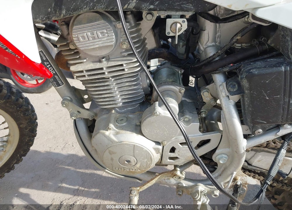 2017 HONDA CRF230 F VIN: 9C2ME0919HR102171