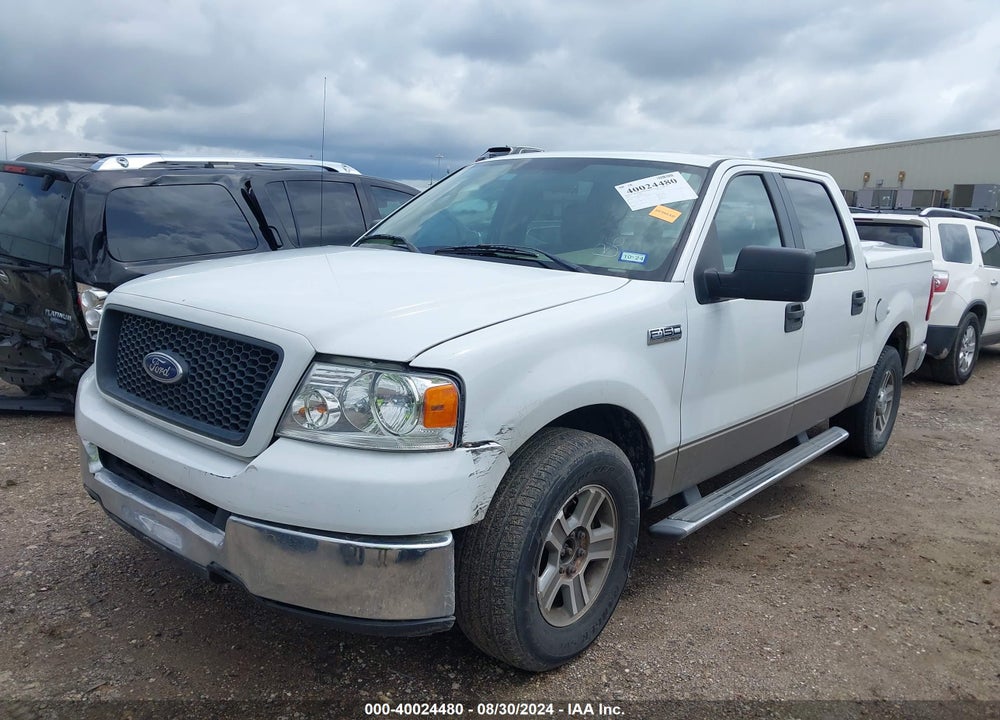 2005 FORD F-150 XLT VIN: 1FTRW12W75FB62659