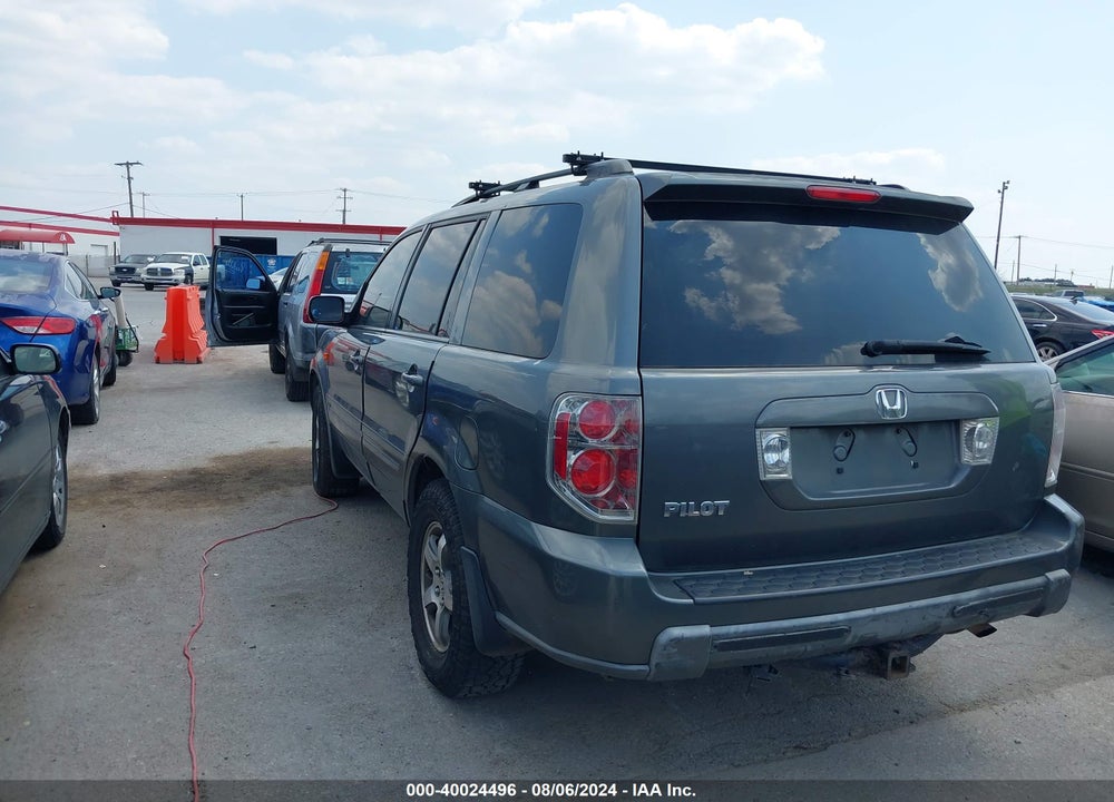 2008 HONDA PILOT EX-L VIN: 5FNYF28558B026975